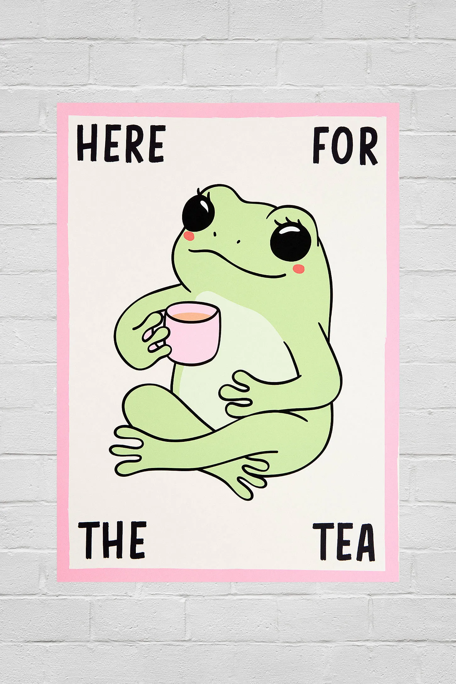 Here For The Tea 30x40cm Wall Art Print