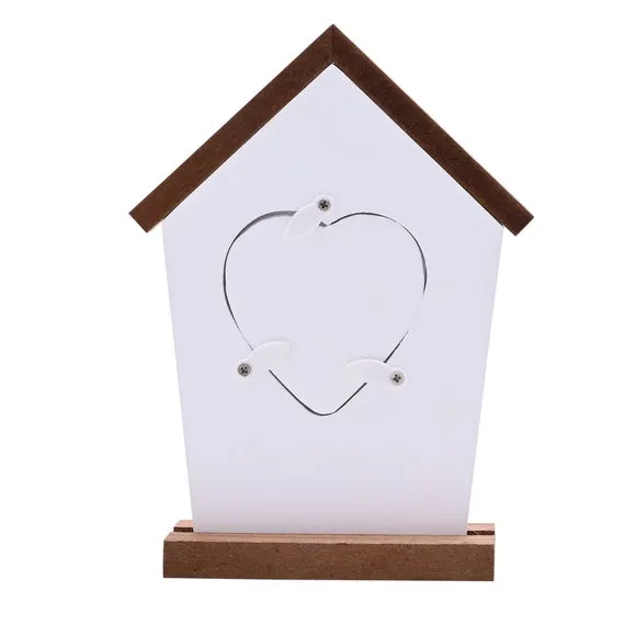 The Cottage Garden Birdhouse Heart Photo Frame 4