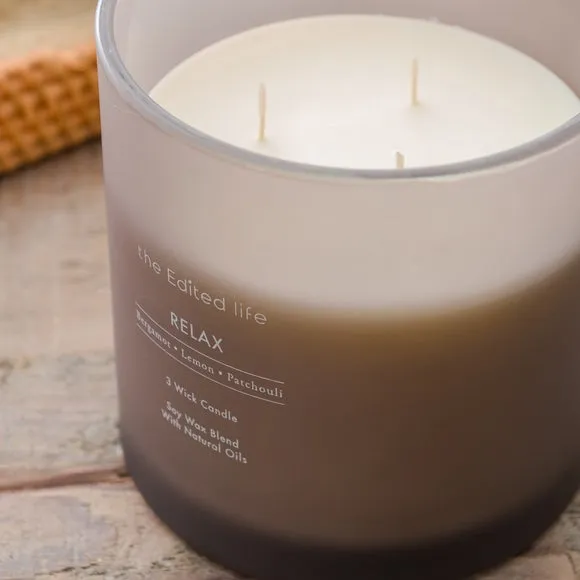 Relax XL Multi Wick Candle 3