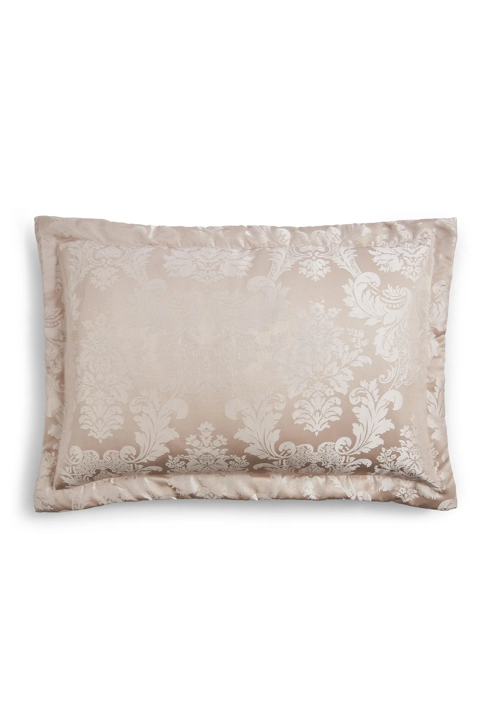 Catherine Lansfield 'Damask Jacquard' Pillowsham Pair in Gold 3