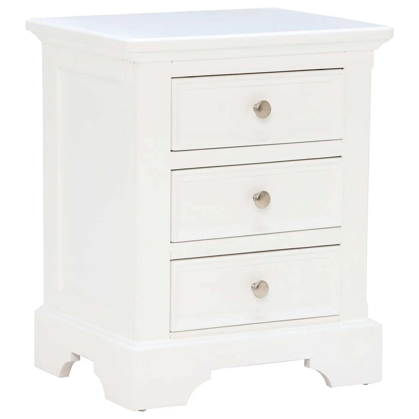 Medway 3 Drawer Bedside