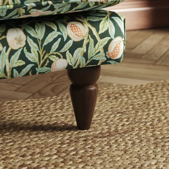 Jolene William Morris Bird & Pomegranate Print Velvet 2 Seater Sofa 5
