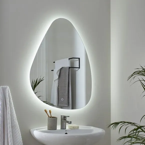 Raindrop Light Up Wall Mirror 2