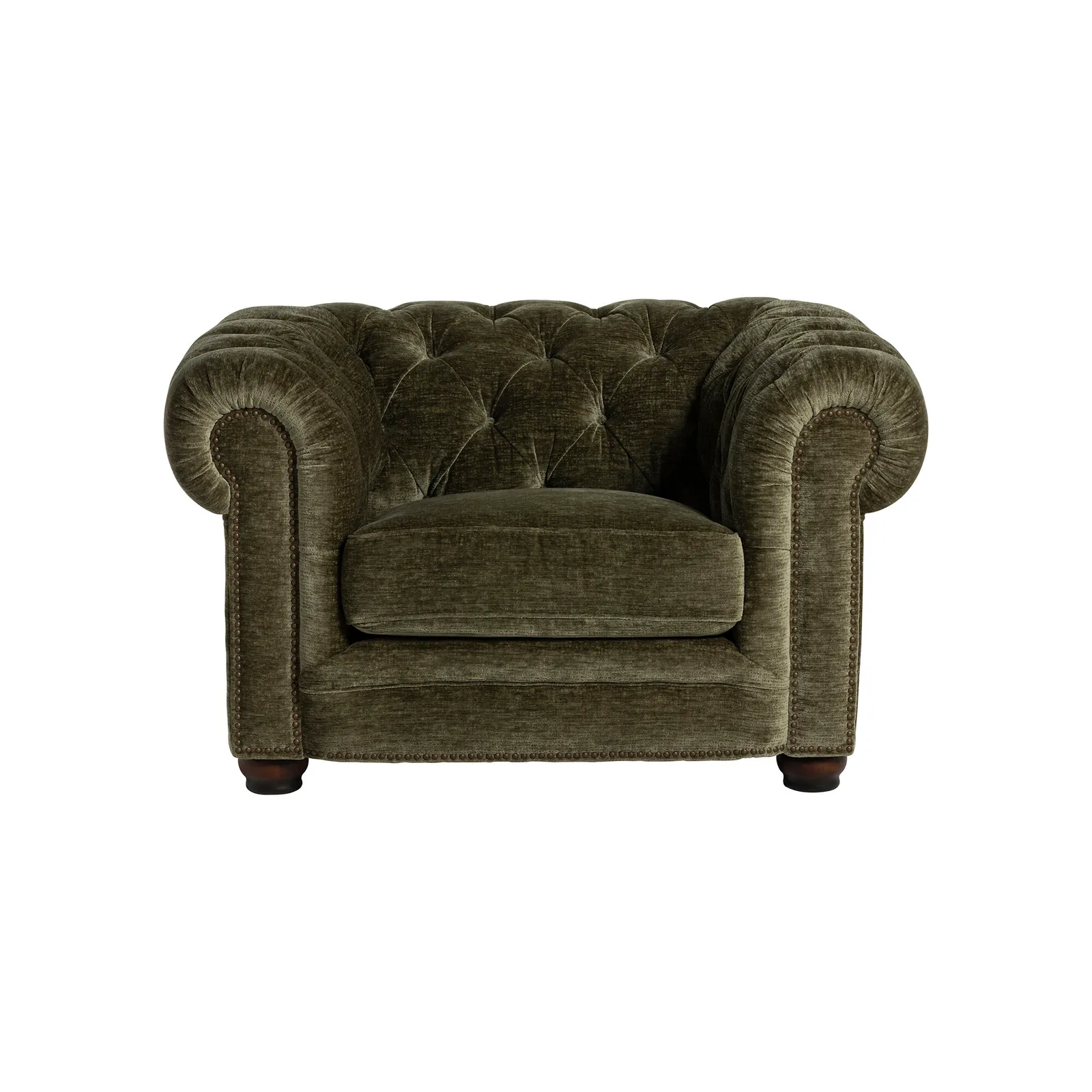 Everett Club Armchair, Green | Barker & Stonehouse 2