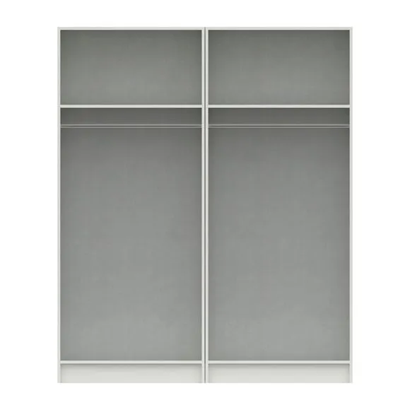 Ethan 4 Door Wardrobe, Mirrored 4