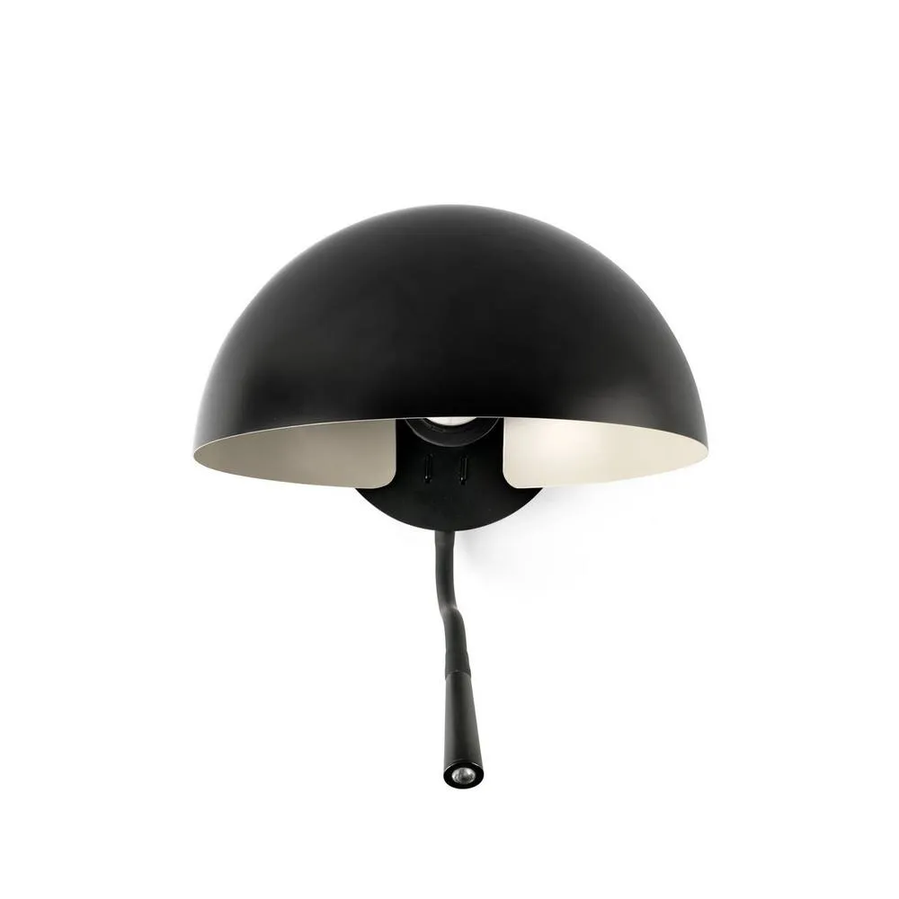 Netlighting Dominica Reading Light Matt Black 2