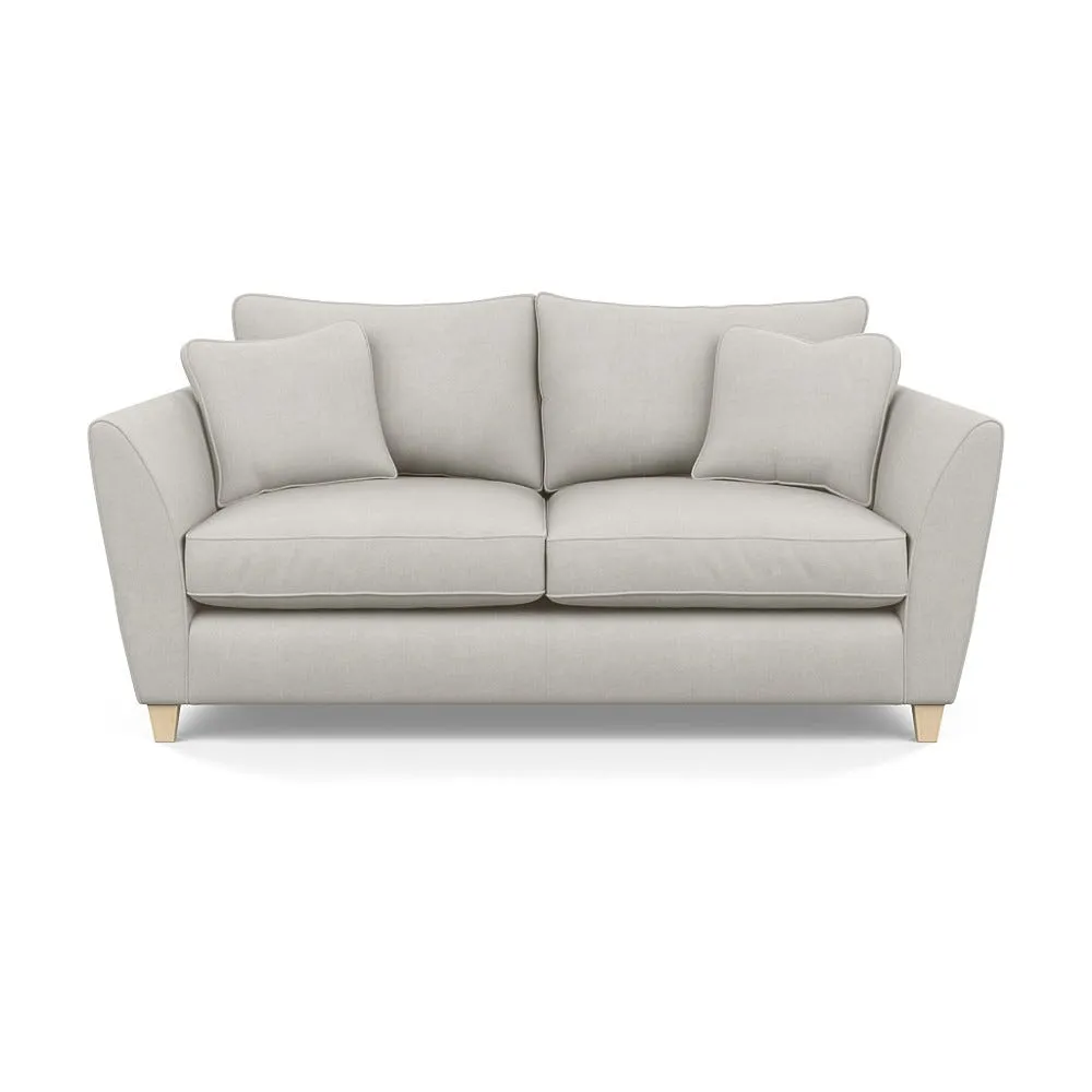 Heal's Torino 3 Seater Sofa Capelo Linen-Cotton Sea Salt Natural Feet 1