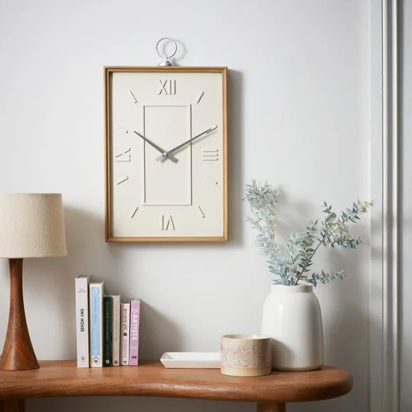Olney Rectangle Wall Clock