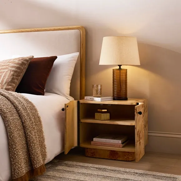 Seana 2 Door Bedside Table 2