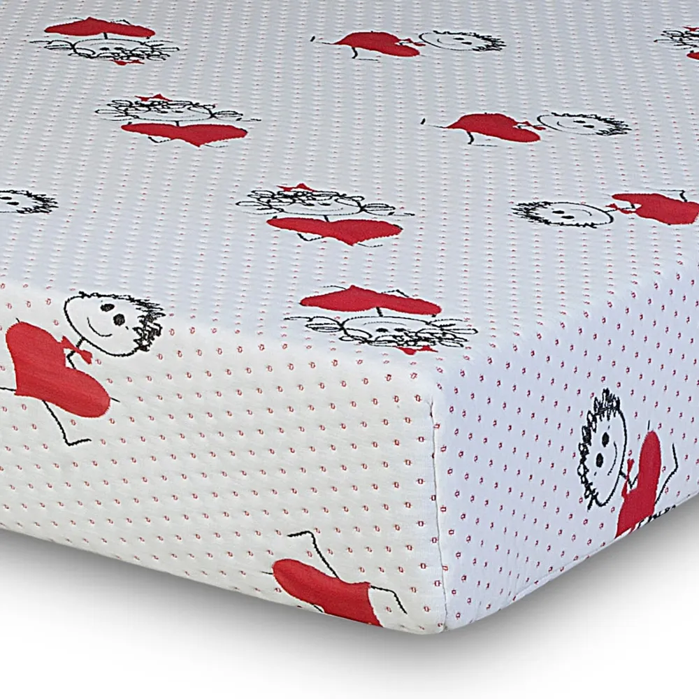 Moo Moo Comfy Spring Orthopaedic Kids Mattress - 3ft Single (90 x 190 cm)