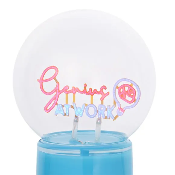 The Feel Good Club Signography Genius at Work Neon Table Lamp 2