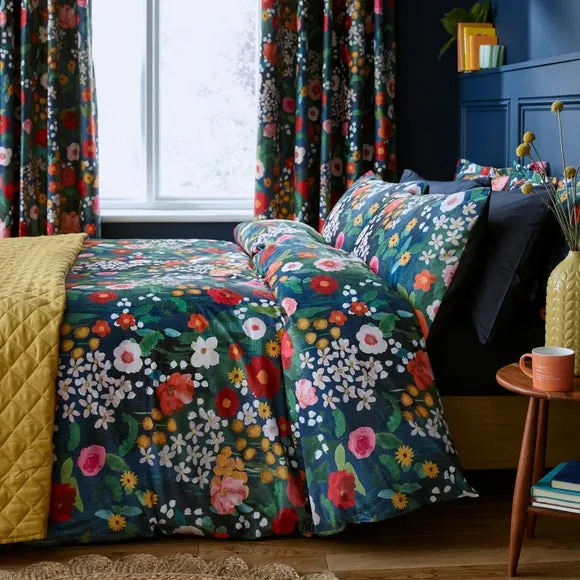 Midnight Garden Duvet Cover & Pillowcase Set 6