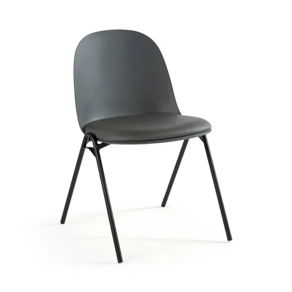 Burton Dining Chair, Faux Leather 5