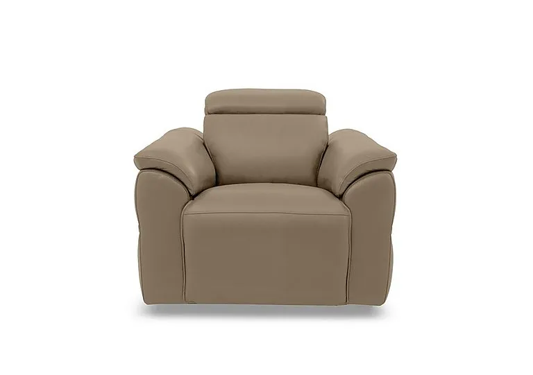 Dolomite Leather Chair - Montana Barley