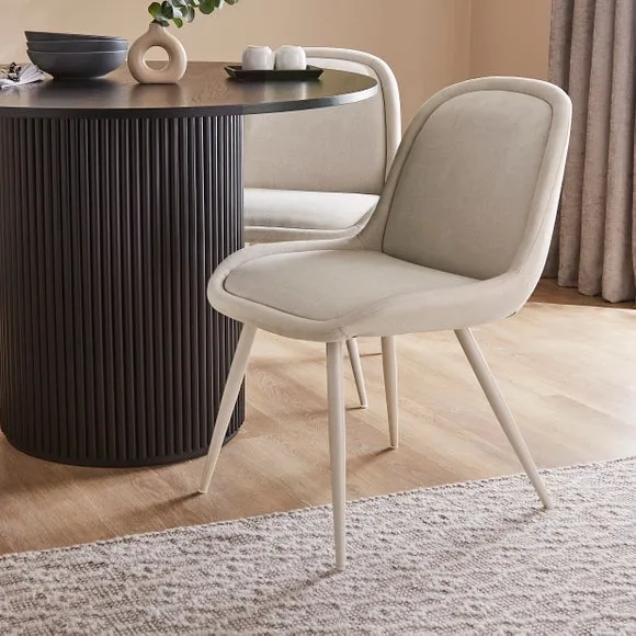 Lyle Set of 2 Dining Chairs, Fabric 2