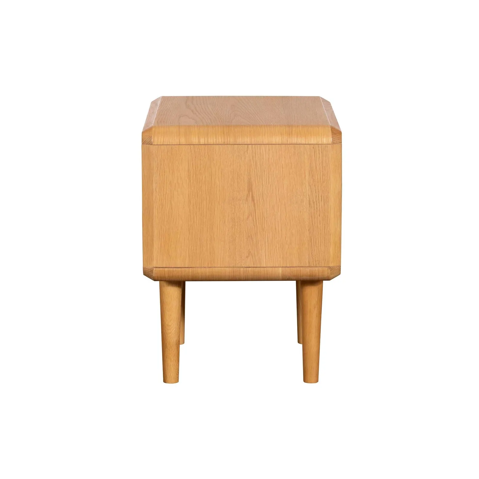 Winchester 2 Drawer Bedside Table, Neutral Oak | Barker & Stonehouse 5
