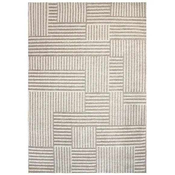 Bobble Grid Washable Rug 5