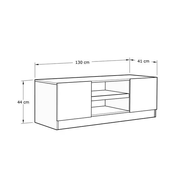 Taranto Wide TV Unit for TVs up to 55" 6