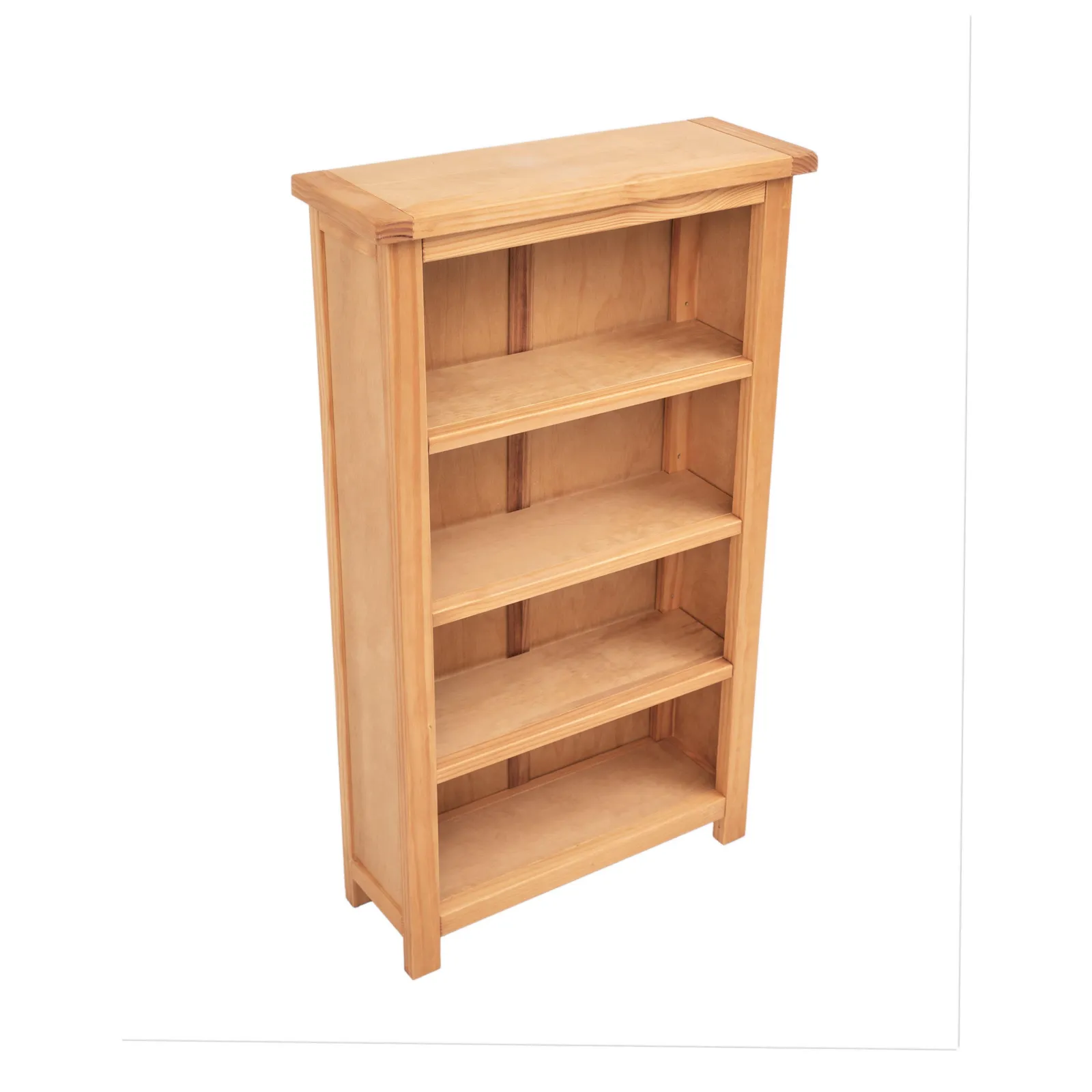 Cabinet Bits Bookcase 120x70x25cm in Light Brown 3