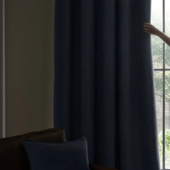 Luna Brushed Eyelet Curtains (Blackout Available) 6
