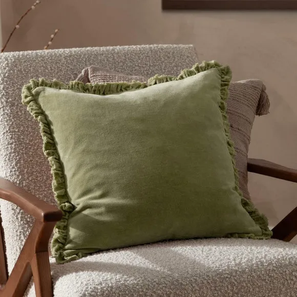 Bertie Velvet Square Cushion 1
