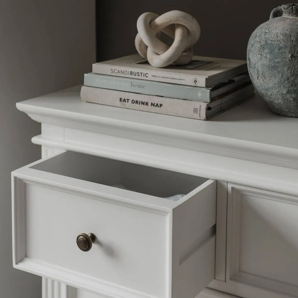 Statement Furniture Gainsborough White 2 Over 3 Chest of Drawers 2