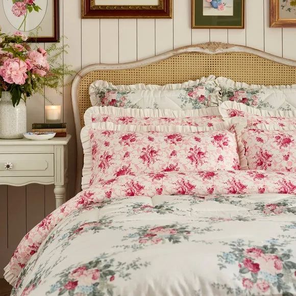 Dorma Archive Willowmere 100% Cotton Sateen Bedspread 2