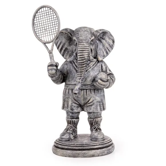 Nige the Sporty Elephant Resin Ornament
