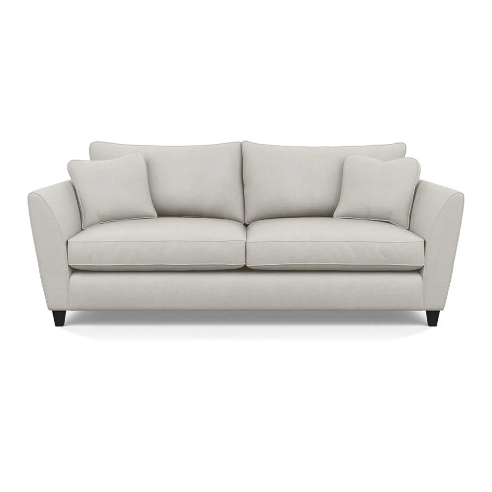 Heal's Torino 4 Seater Sofa Capelo Linen-Cotton Sea Salt BLACK FEET 1