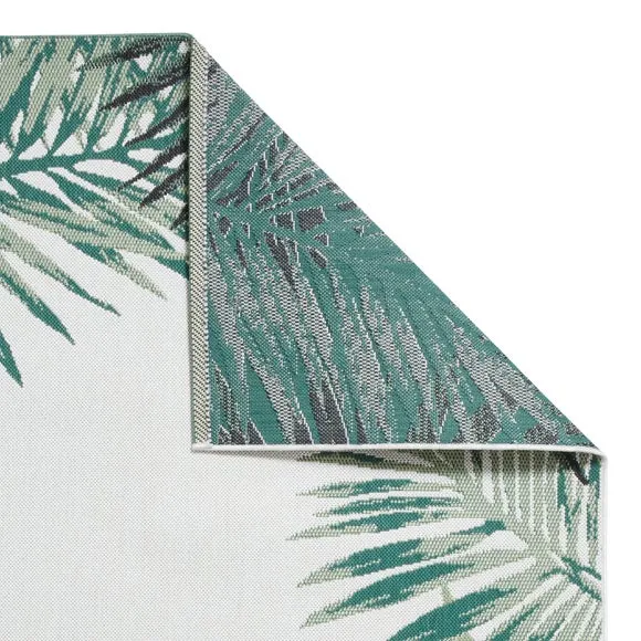 Miami Leaf Edge Indoor Outdoor Rug 4