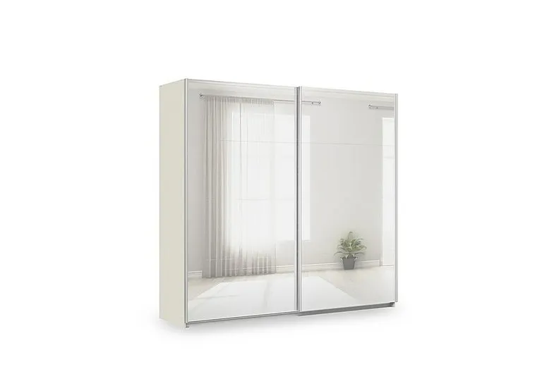 Impulse 226cm 2 Door Mirror Slider Wardrobe