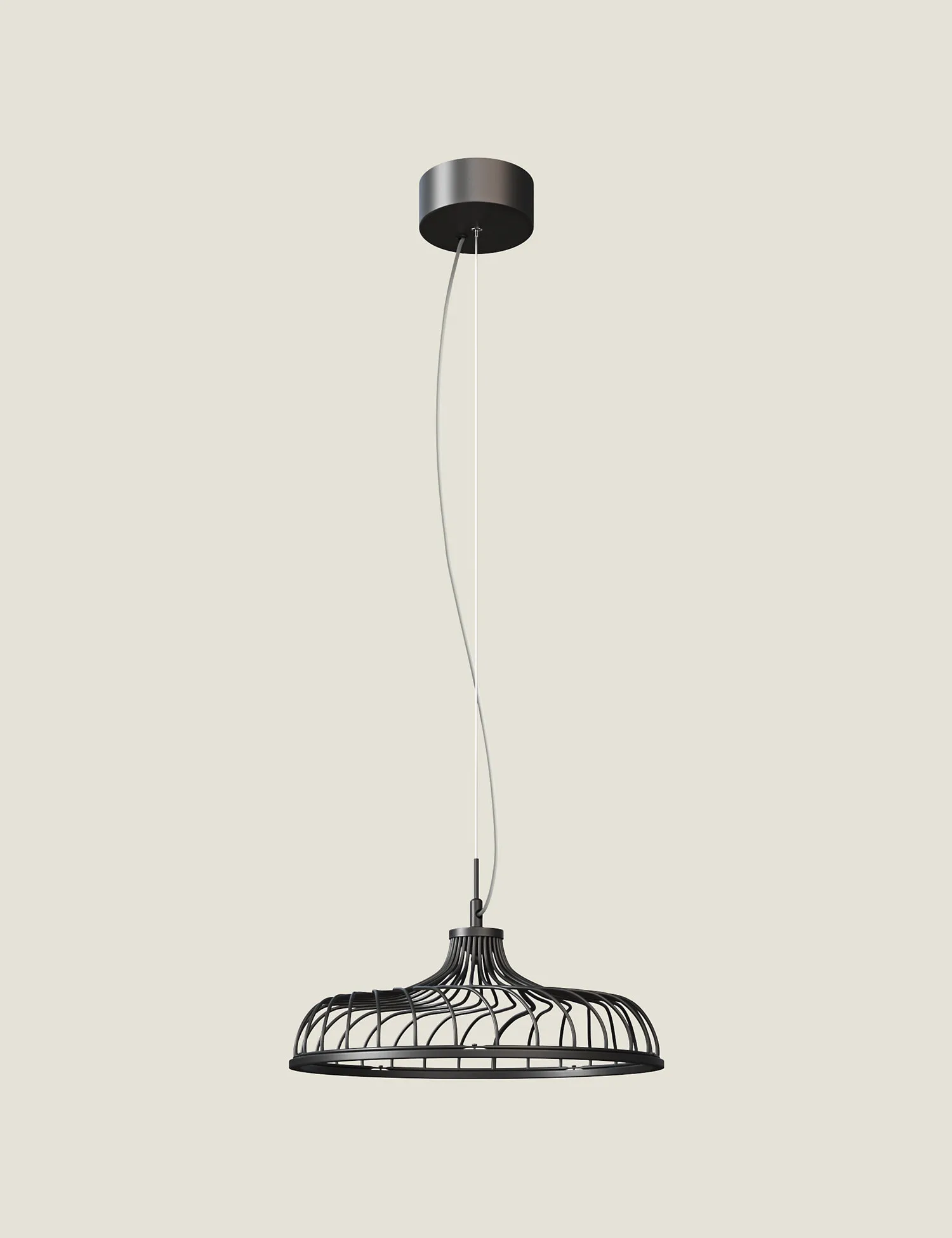M&S Spiral LED Pendant