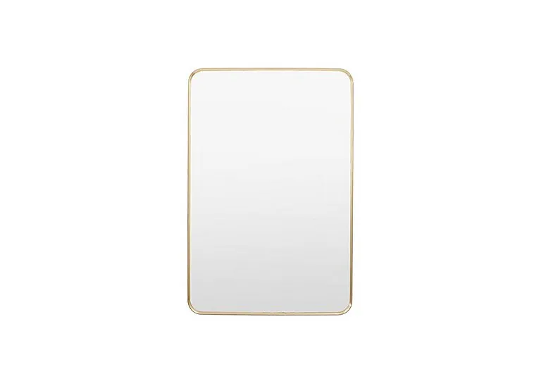 Heston Rectangular Mirror - Gold