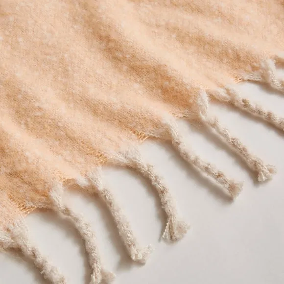 Ombre Mohair Throw Blanket 130x180cm 5