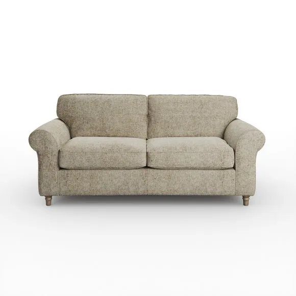 Flori Chunky Chenille 3 Seater Sofa 6