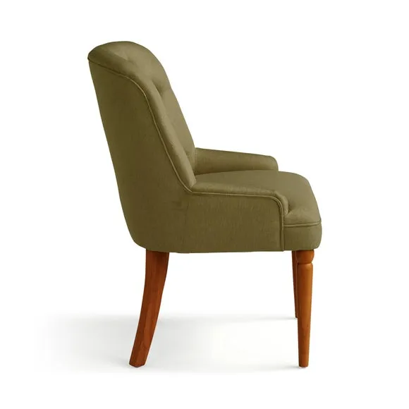 Beatrice Button Back Dining Chair, Fabric 6