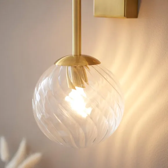 Vogue Esteban Art Deco 2 Light Wall Light 2