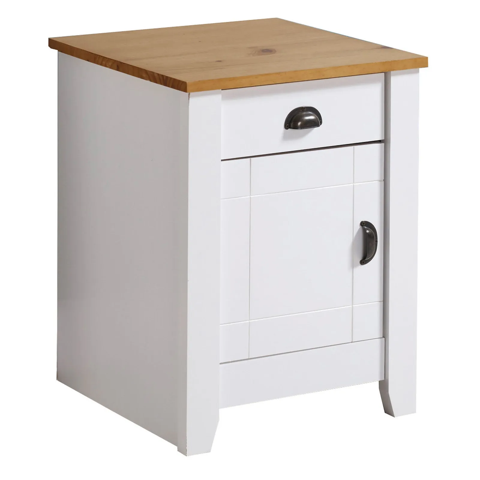 Ludlow White Bedside White