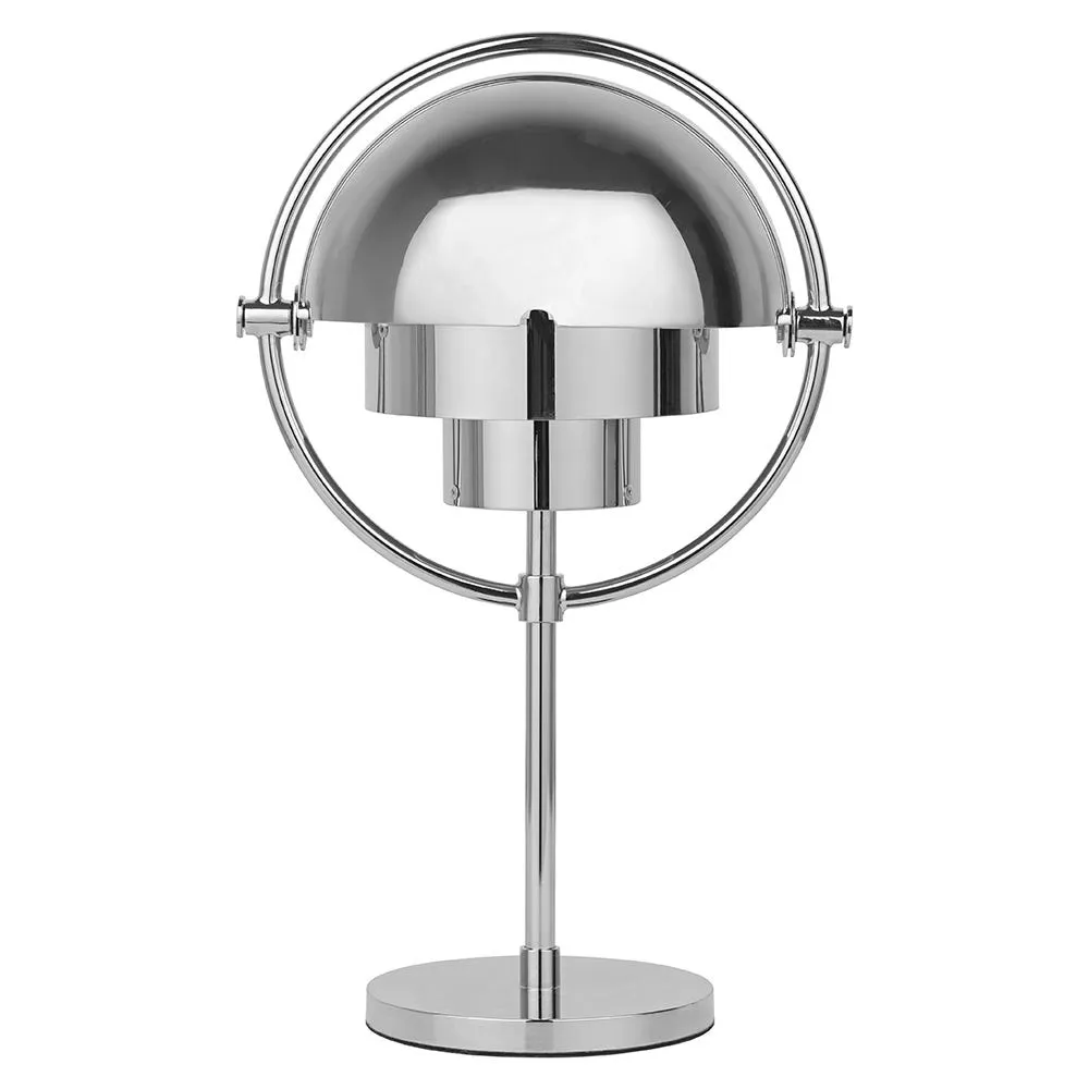Gubi Multi-Lite Portable Table Lamp Chrome 2