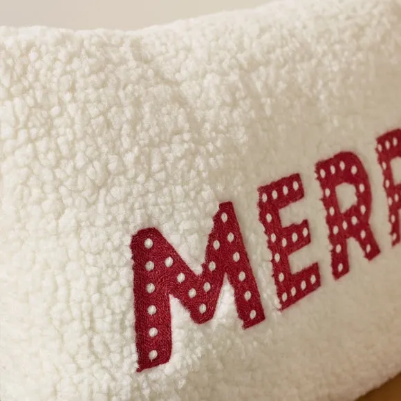 Merry Boucle Rectangular Cushion 2