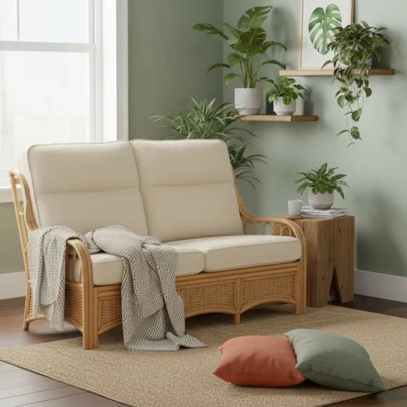 Desser Vale Rattan 3 Seater Sofa