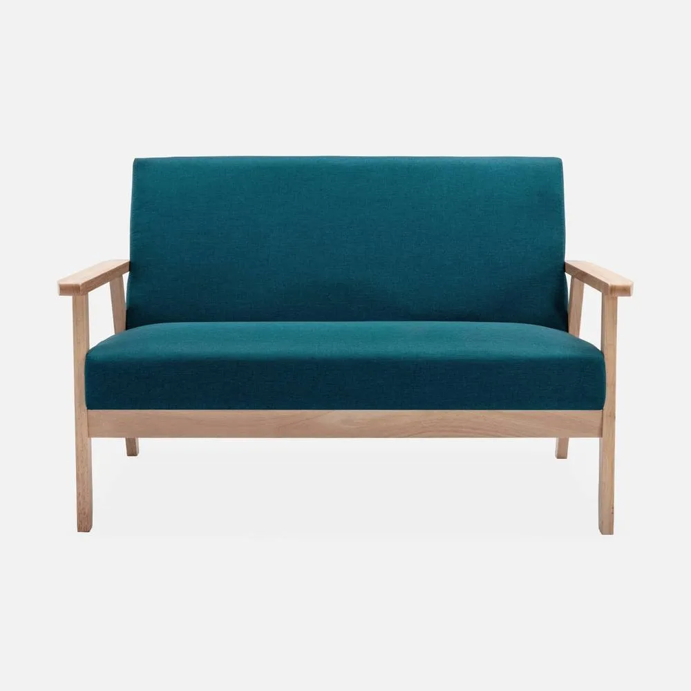 sweeek Scandi-style 2-seater Sofa in Beige 2