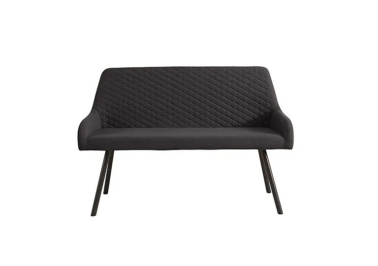 Rocket High Back Dining Bench - Shadow Grey