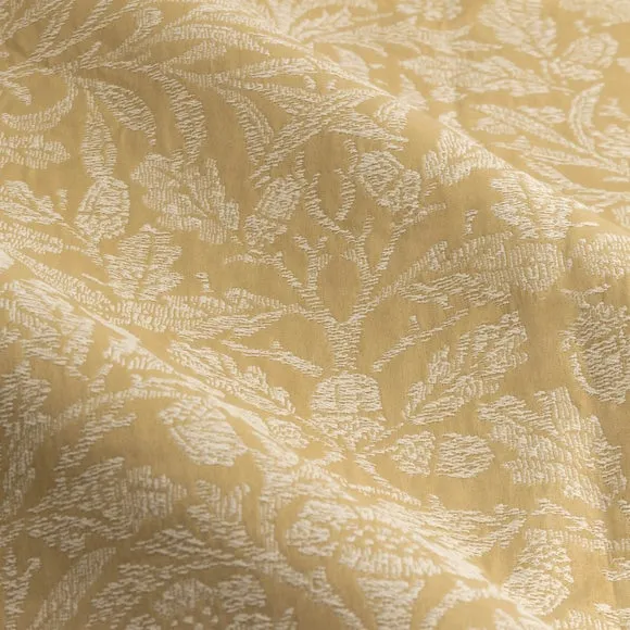 Morris & Co. Acorn Tonal Jacquard Pencil Pleat Curtains 2