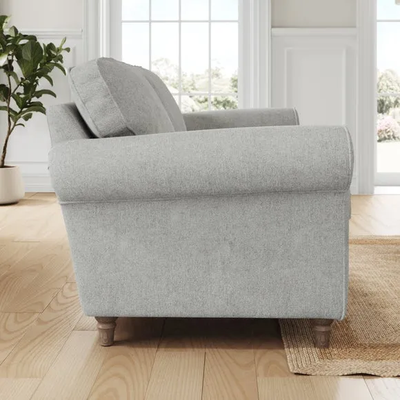 Flori Soft Chenille 2 Seater Sofa 2