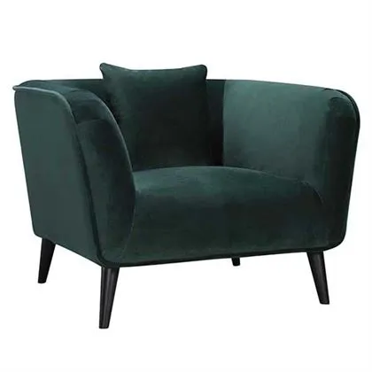 Purcell Chair, Emerald Velvet