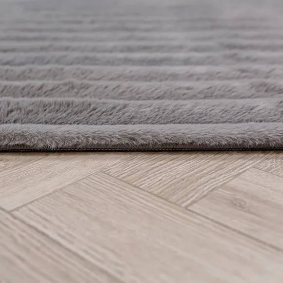 Cord Faux Fur Supersoft Rug 4