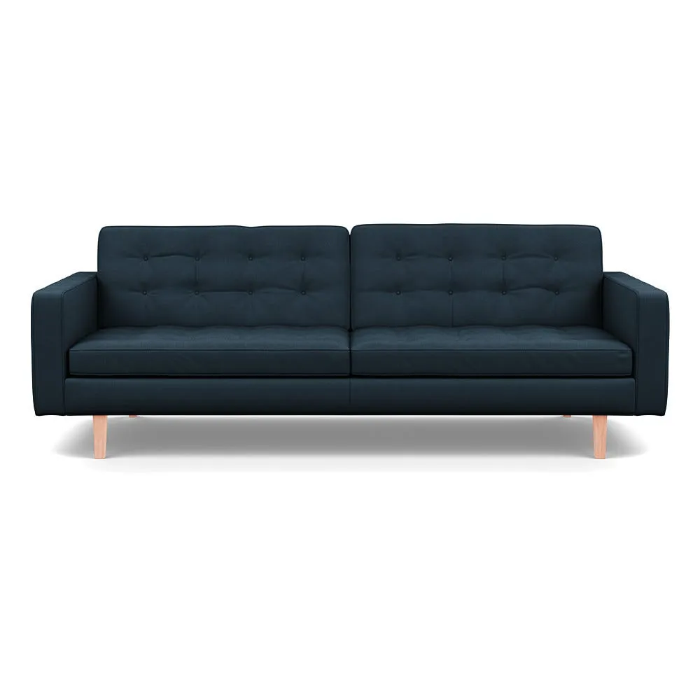 Heal's Hepburn 4 Seater Siena Cotton Deep Sea Natural 1
