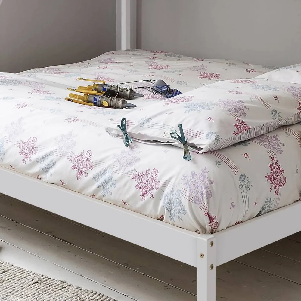 Nöa and Nani Kent Triple Bunk Bed with Single and Double Bed in White 5