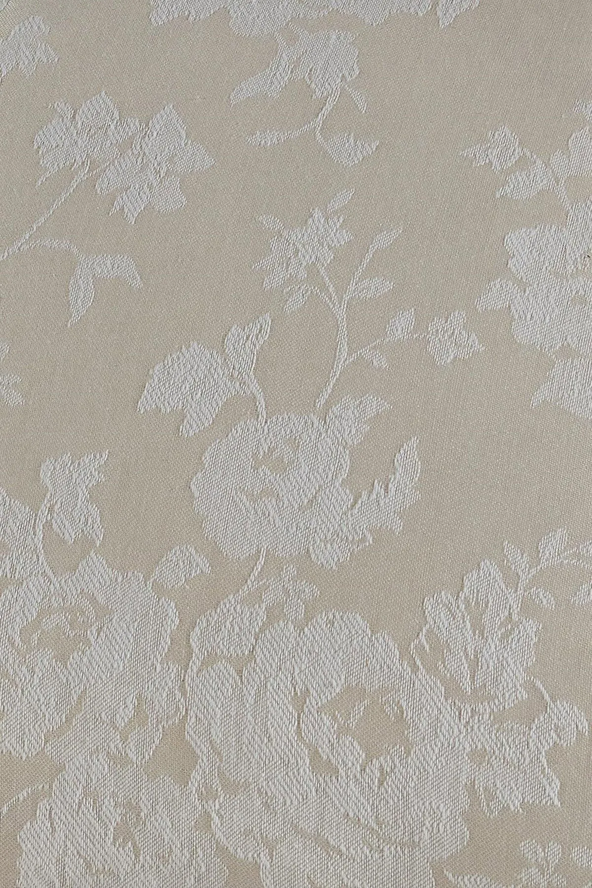 Dreams & Drapes 'Imelda' Floral Jacquard Filled Cushion in Ivory 4